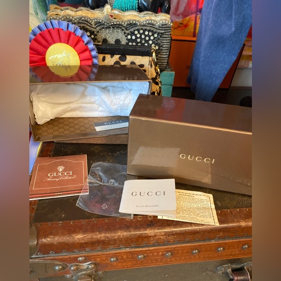 Gucci Accessories - Rare GUCCi Accessory Box Paperwork FAB Lux Organizational piece Be creative 💖🥰💖